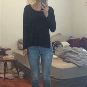 Cheap Monday Long sleeved black top